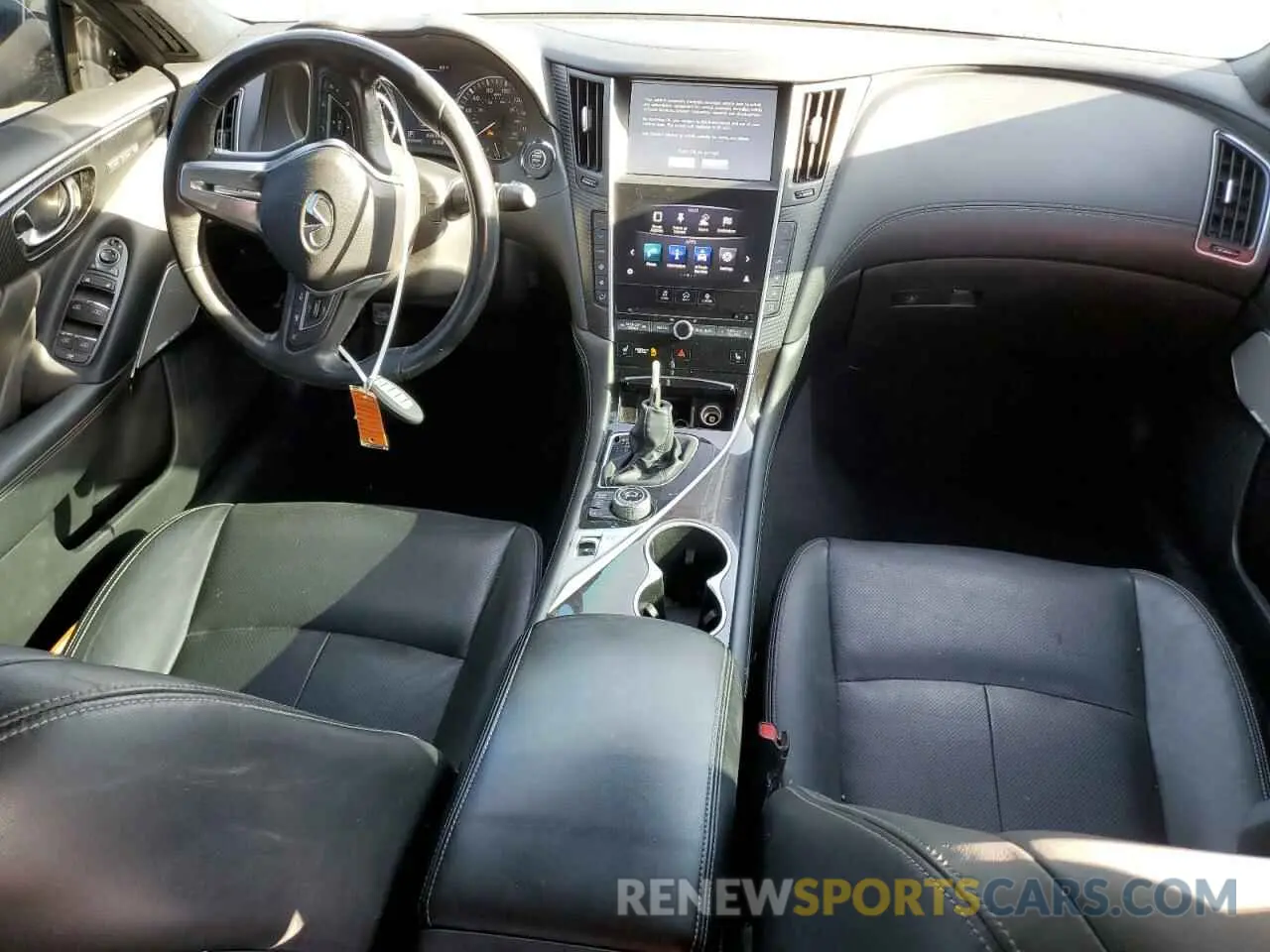 8 Фотография поврежденного автомобиля JN1EV7ARXKM555808 INFINITI Q50 2019