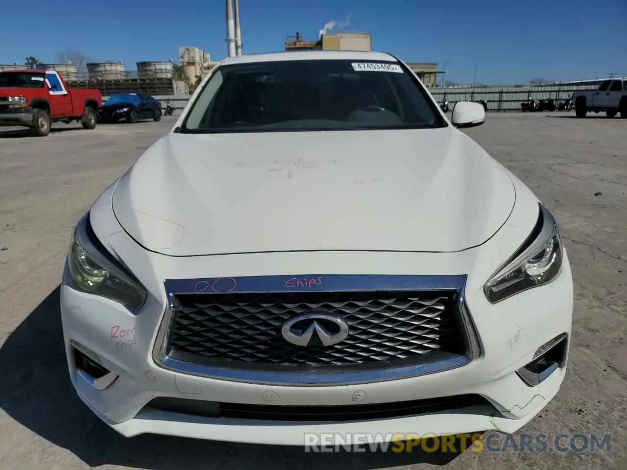 5 Photograph of a damaged car JN1EV7ARXKM558286 INFINITI Q50 2019