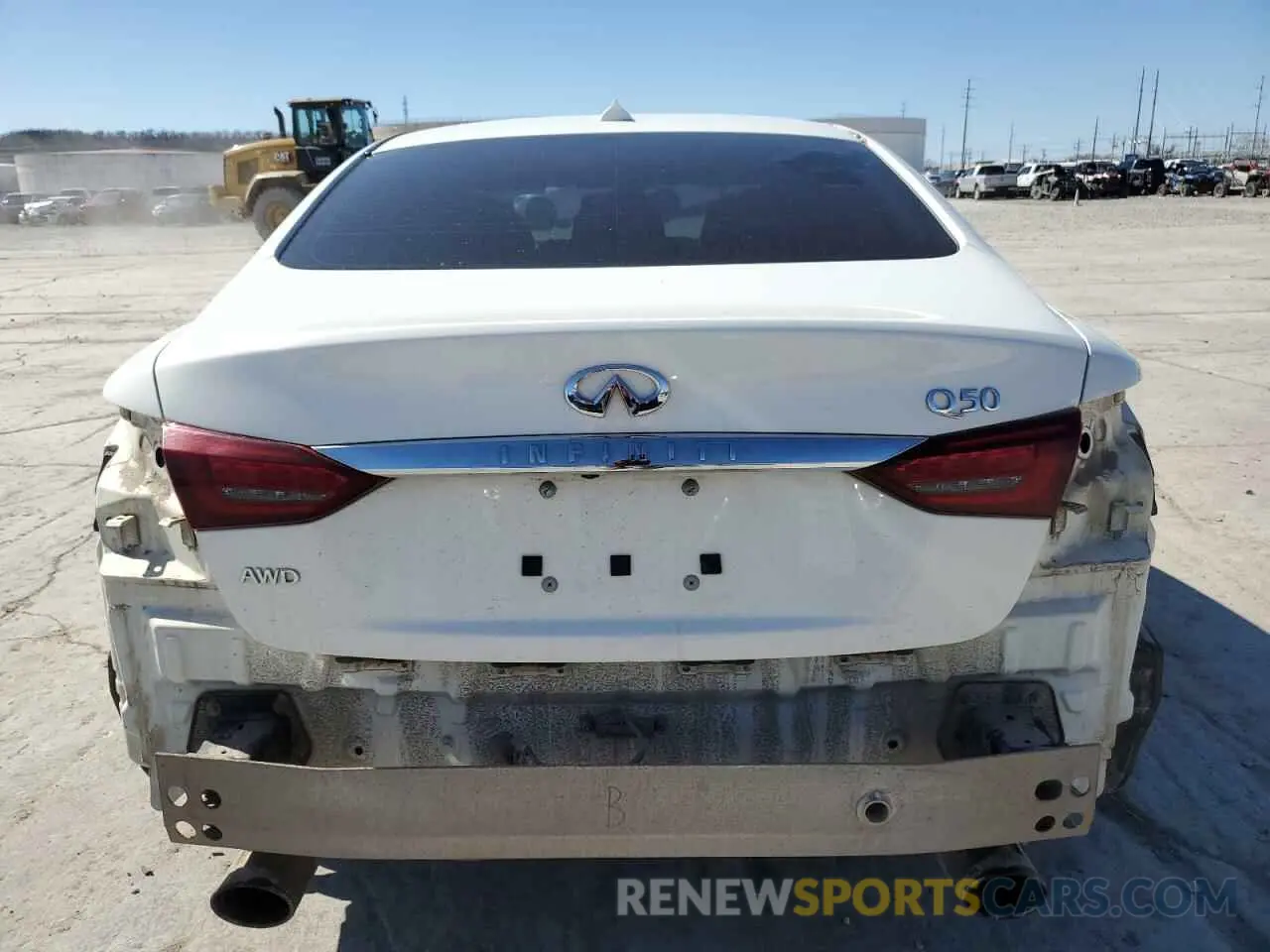 6 Photograph of a damaged car JN1EV7ARXKM558286 INFINITI Q50 2019