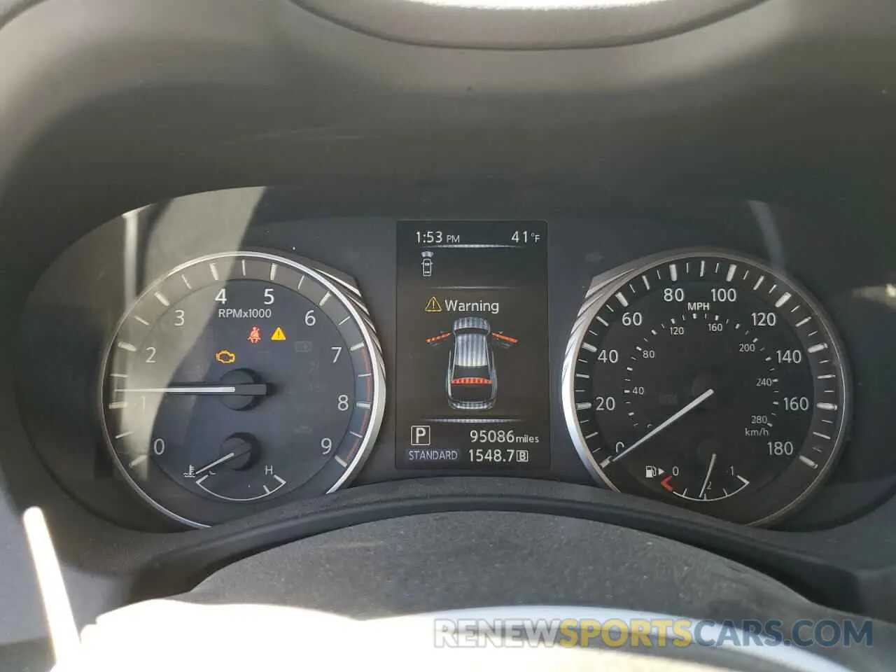 9 Photograph of a damaged car JN1EV7ARXKM558286 INFINITI Q50 2019
