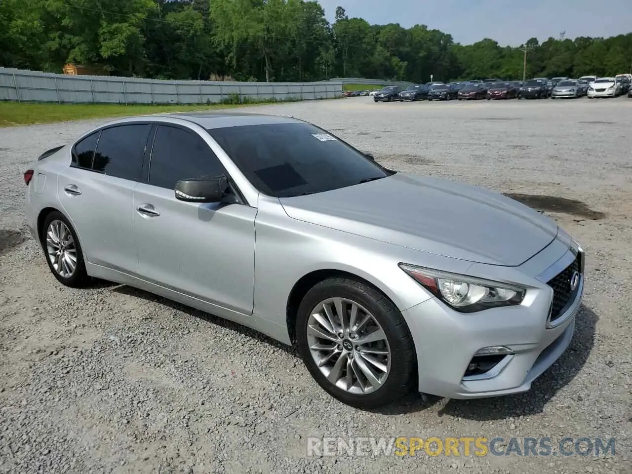 4 Photograph of a damaged car JN1EV7ARXKM559096 INFINITI Q50 2019