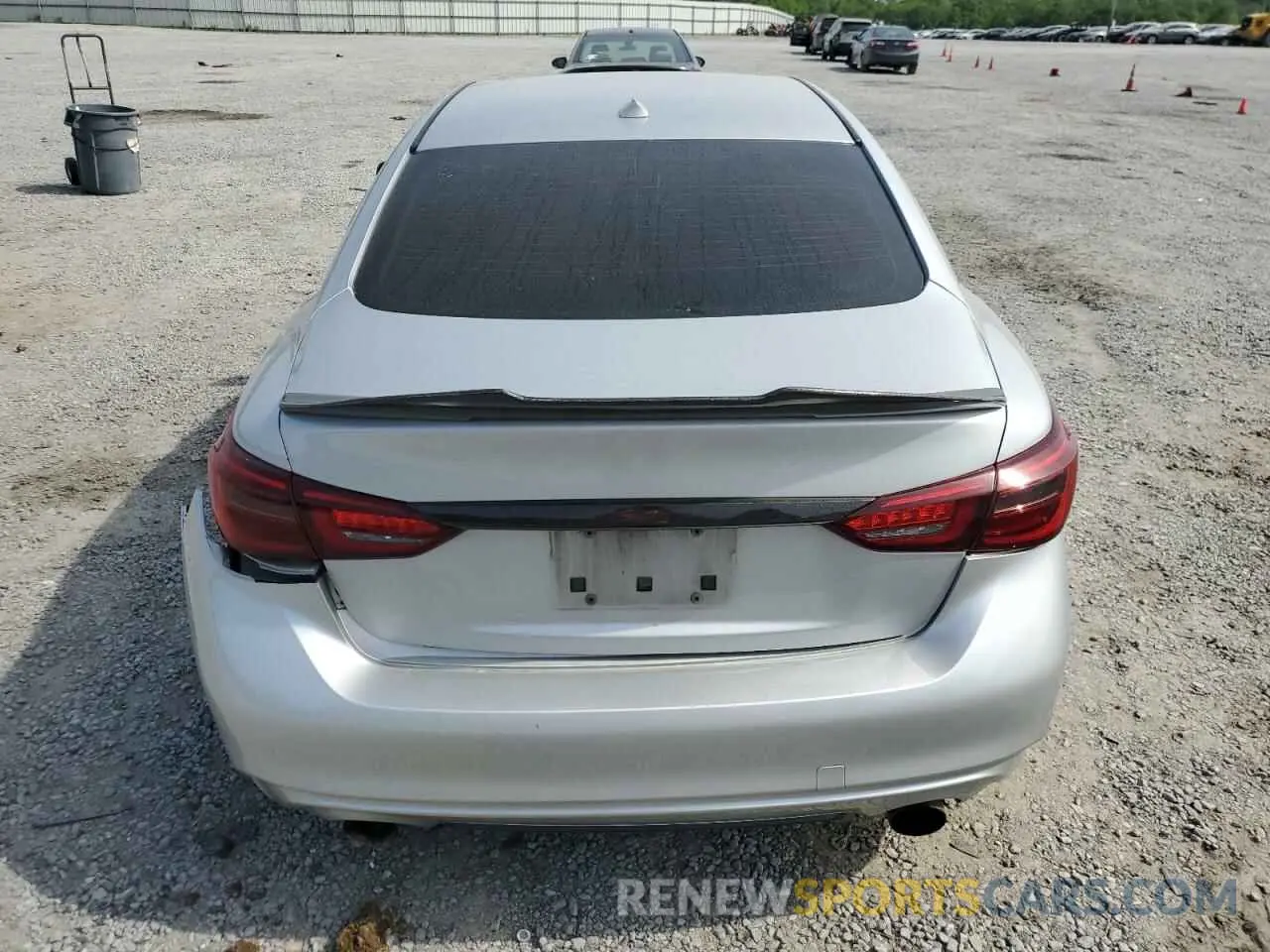 6 Photograph of a damaged car JN1EV7ARXKM559096 INFINITI Q50 2019
