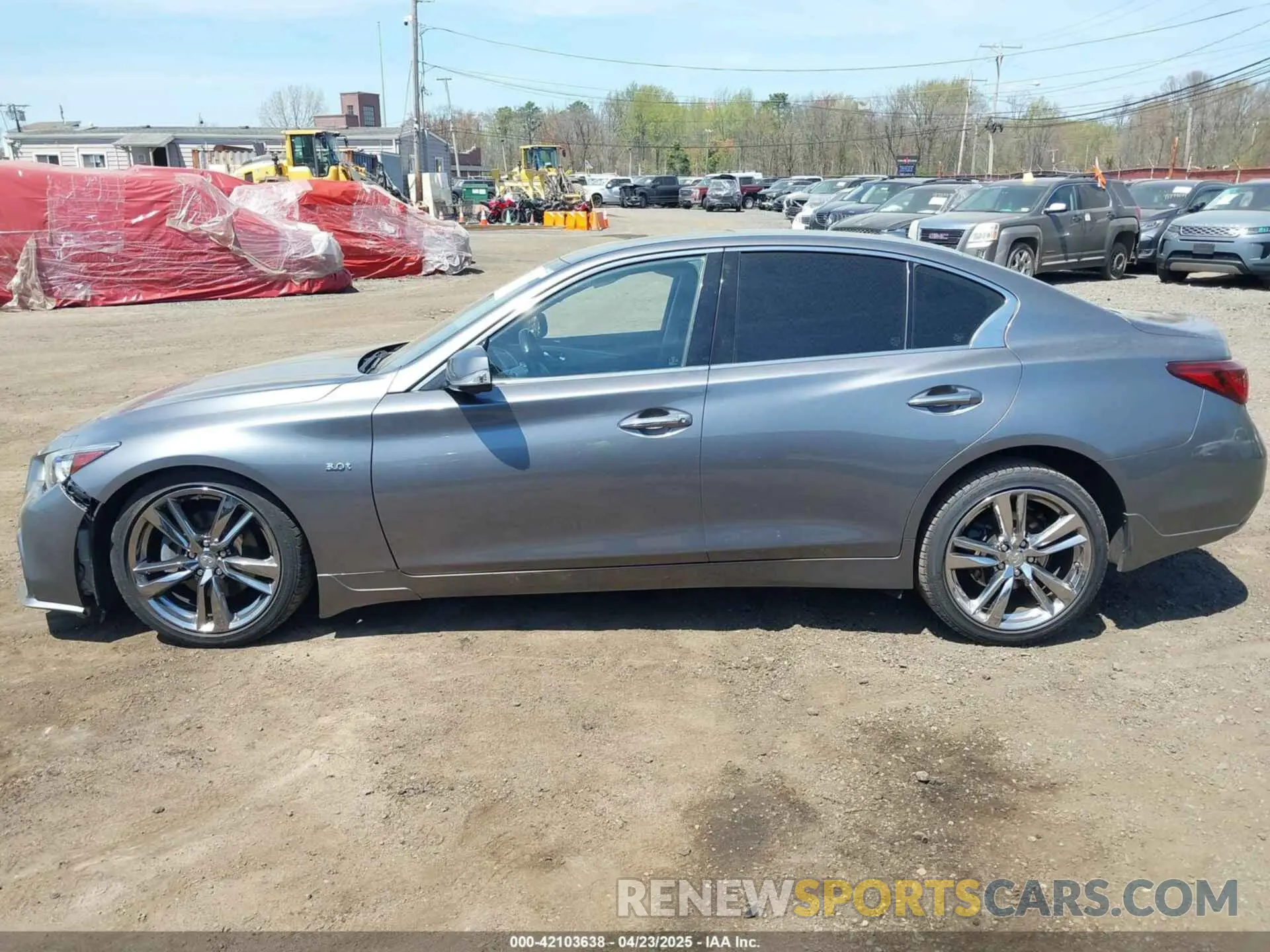 14 Photograph of a damaged car JN1EV7ARXKM592003 INFINITI Q50 2019