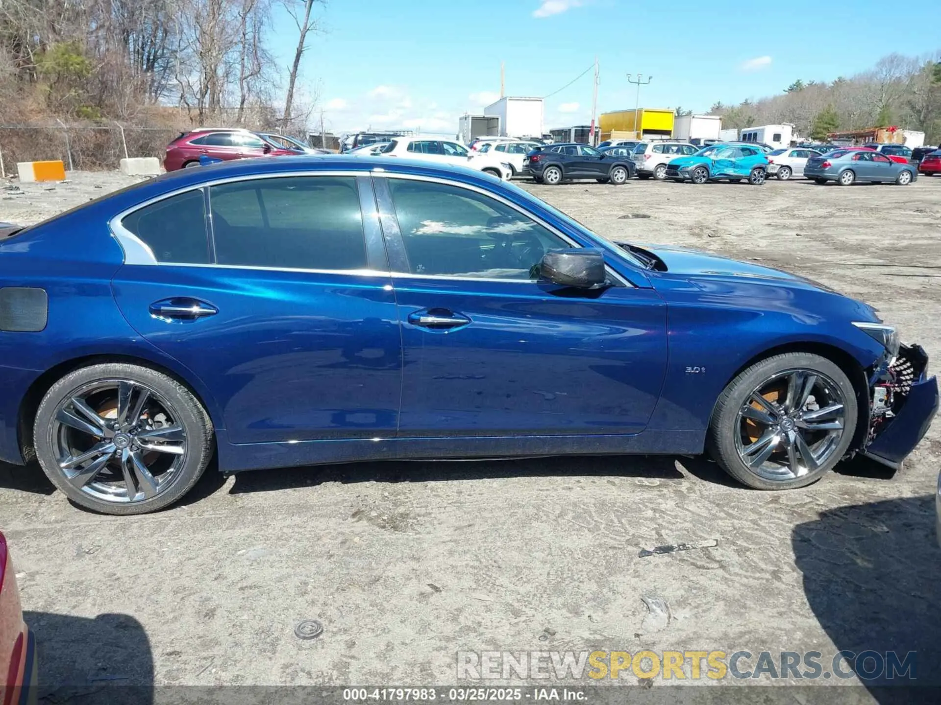 13 Photograph of a damaged car JN1EV7ARXKM592101 INFINITI Q50 2019