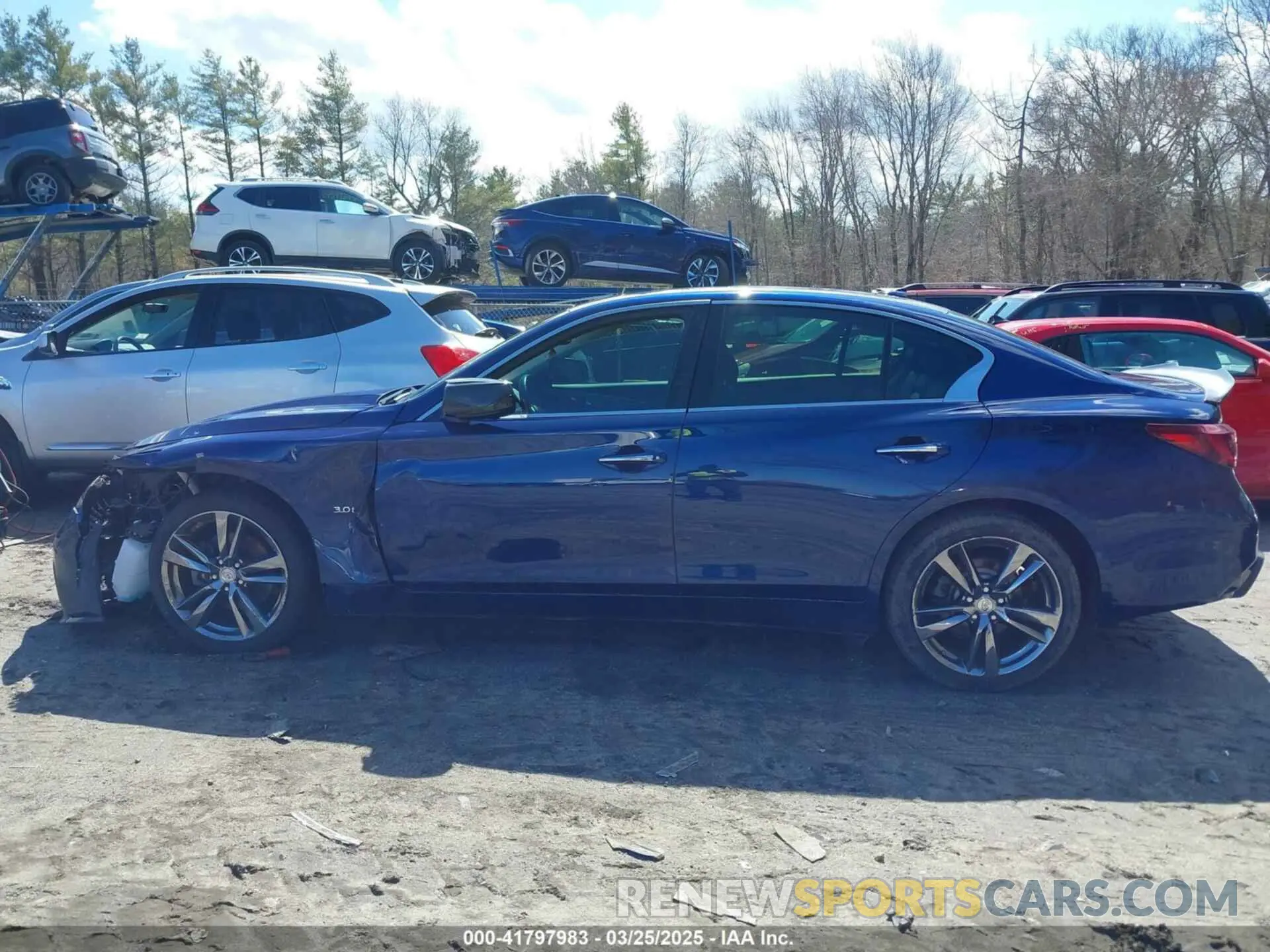 14 Photograph of a damaged car JN1EV7ARXKM592101 INFINITI Q50 2019