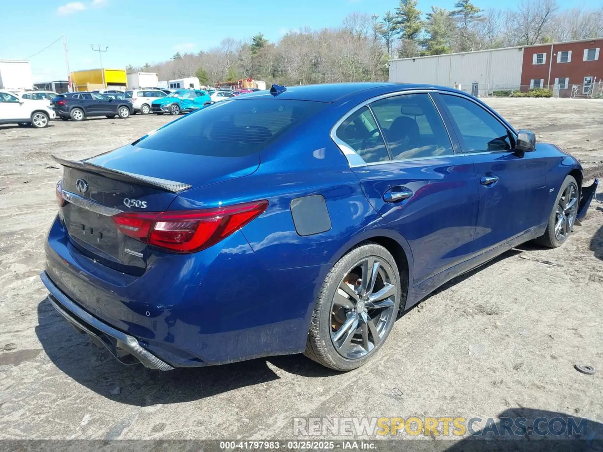 4 Photograph of a damaged car JN1EV7ARXKM592101 INFINITI Q50 2019