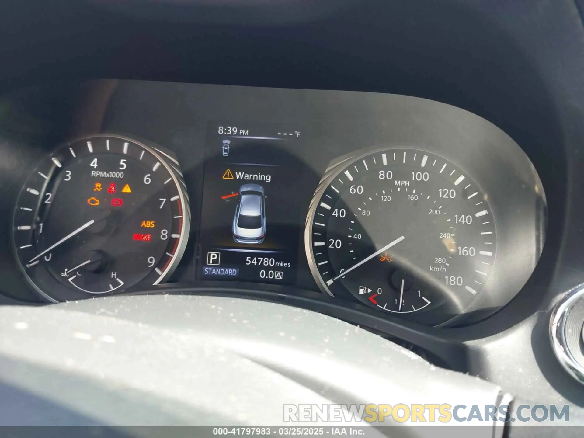 7 Photograph of a damaged car JN1EV7ARXKM592101 INFINITI Q50 2019