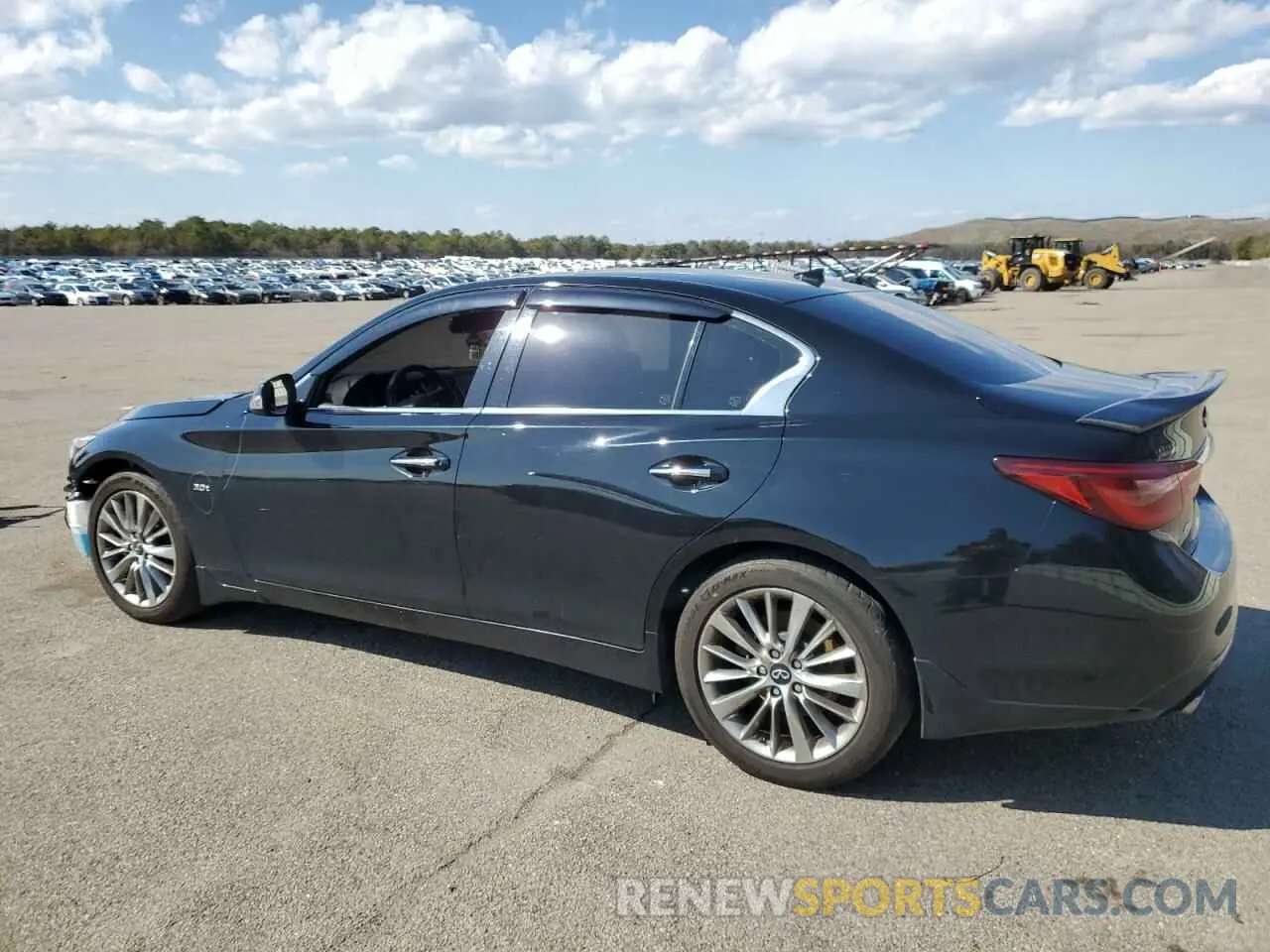 2 Photograph of a damaged car JN1EV7ARXKM592342 INFINITI Q50 2019