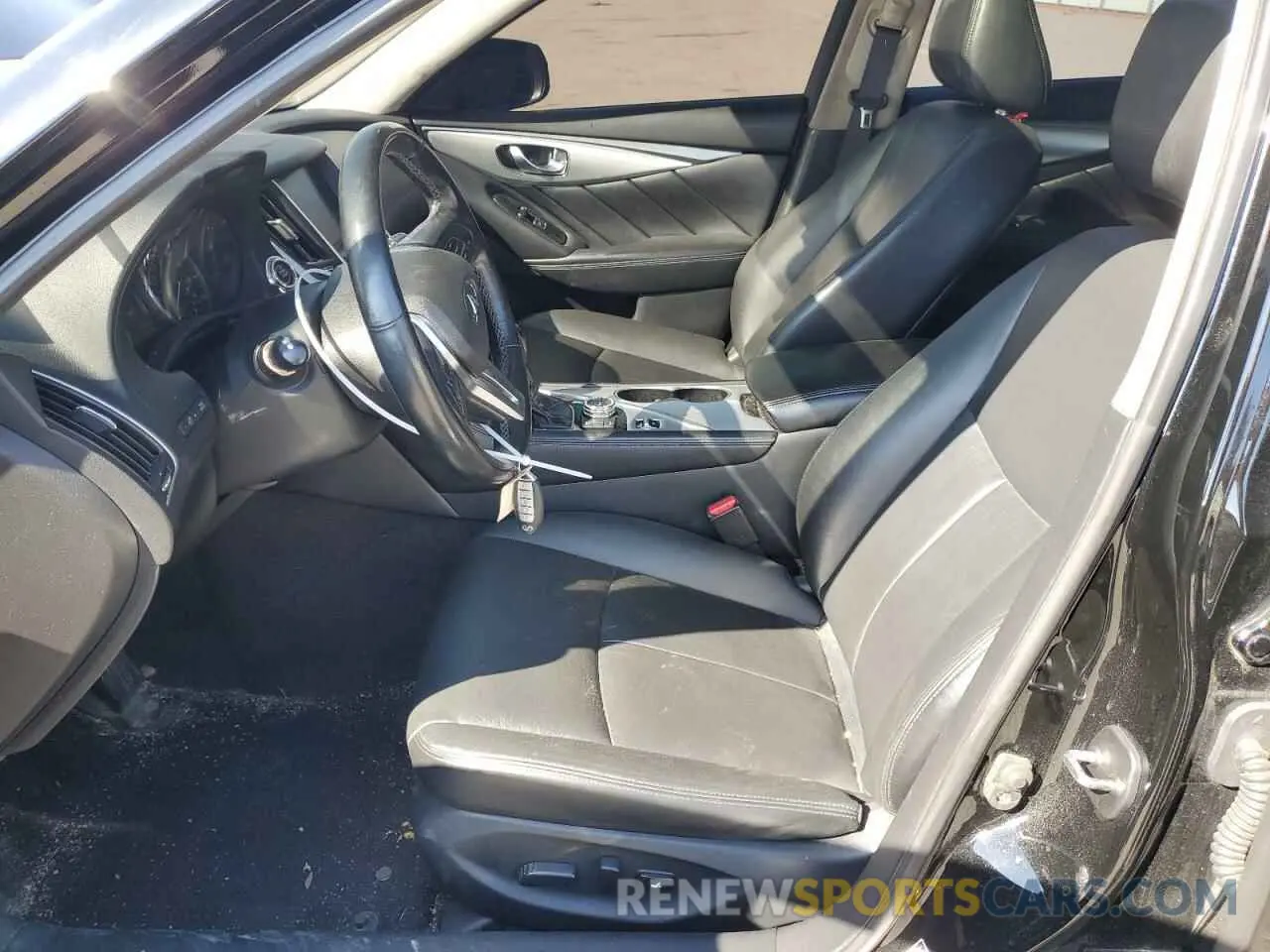 7 Photograph of a damaged car JN1EV7ARXKM592342 INFINITI Q50 2019