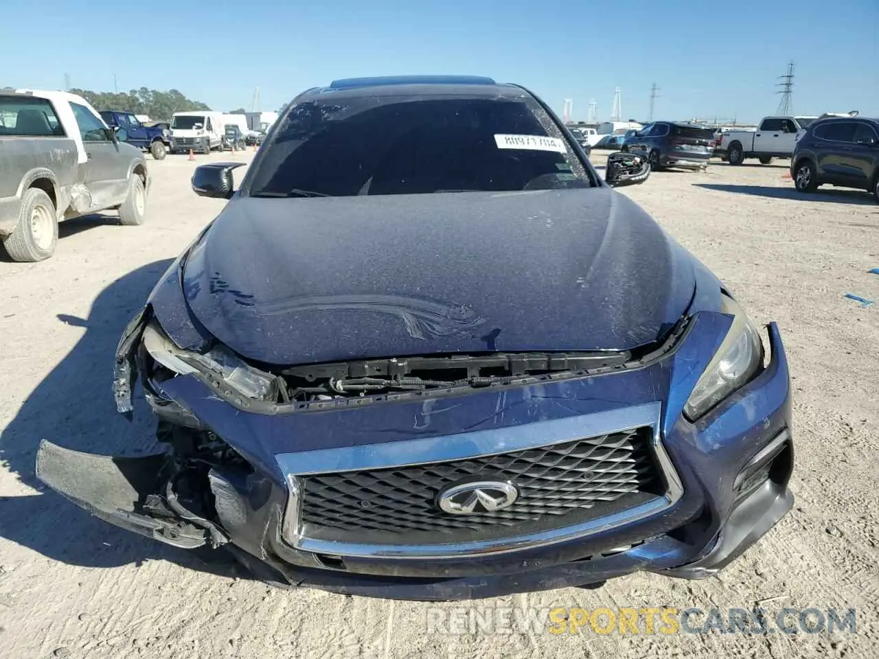 5 Photograph of a damaged car JN1FV7AP2KM760946 INFINITI Q50 2019