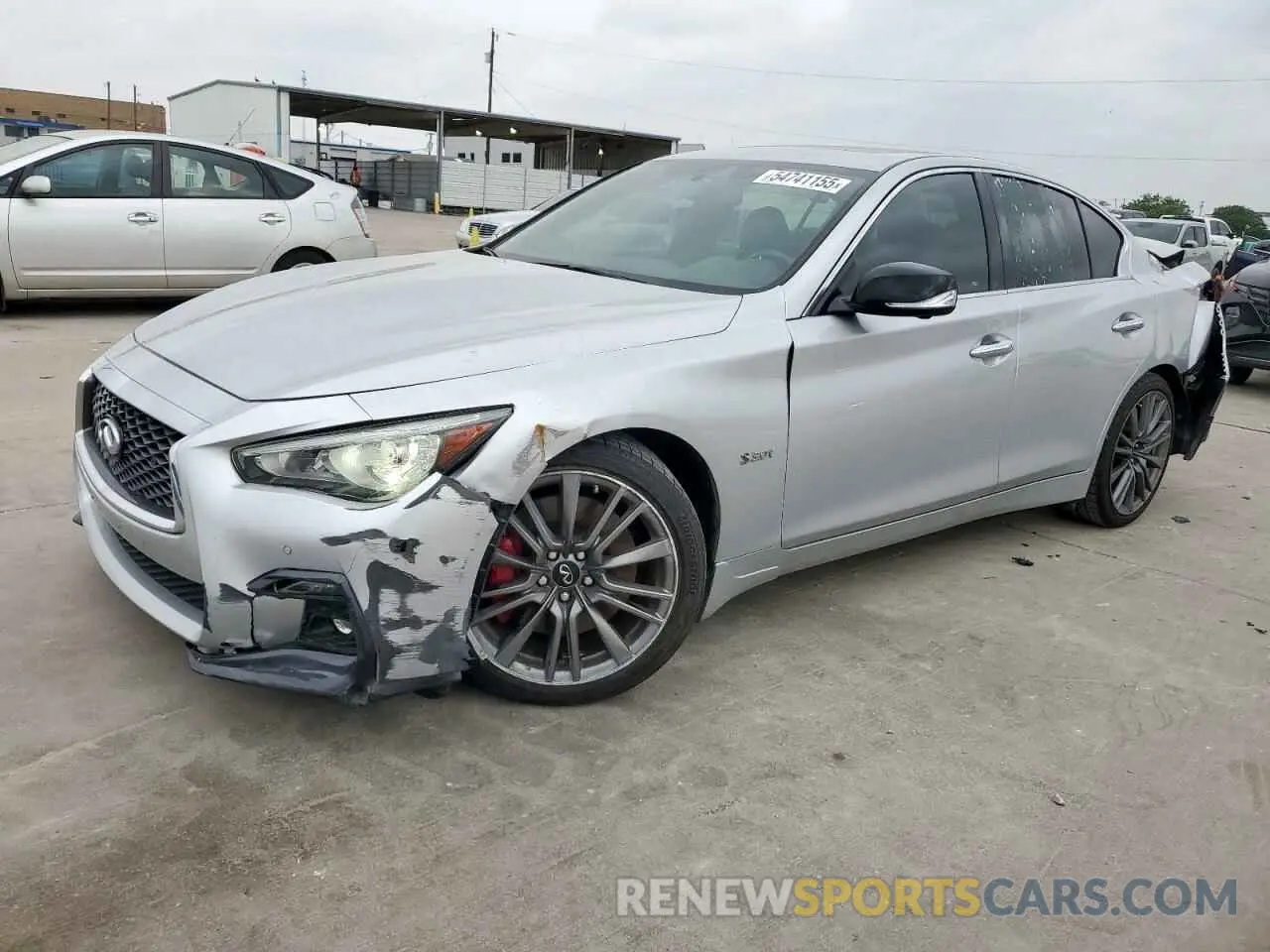 1 Фотография поврежденного автомобиля JN1FV7AP2KM780176 INFINITI Q50 2019