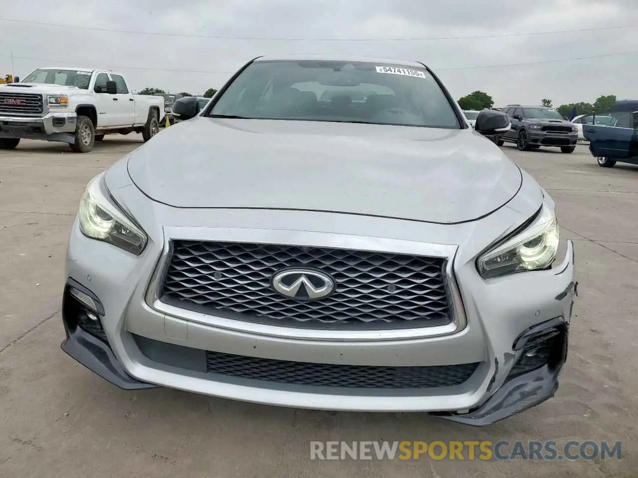5 Фотография поврежденного автомобиля JN1FV7AP2KM780176 INFINITI Q50 2019