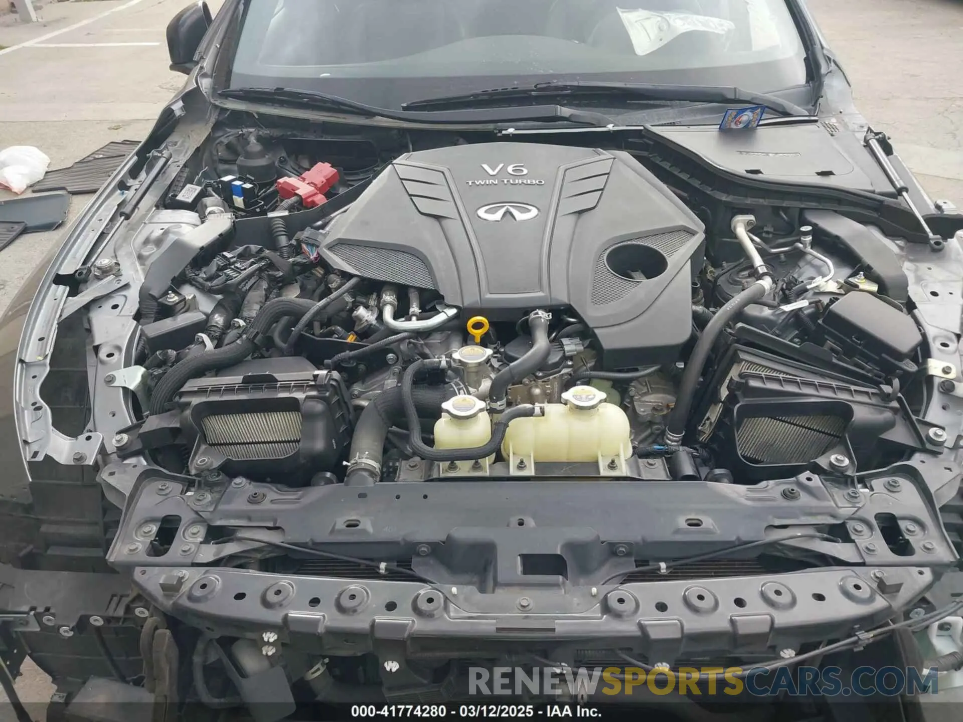 10 Photograph of a damaged car JN1FV7AP4KM760849 INFINITI Q50 2019