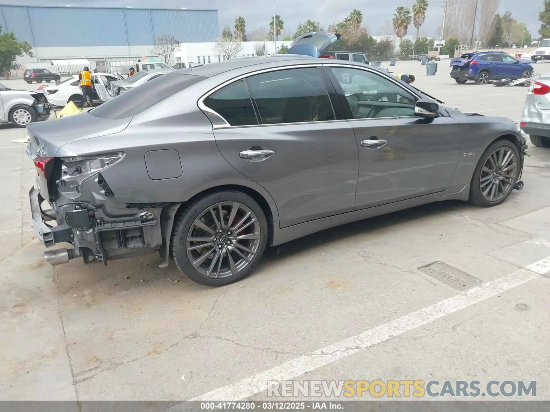 4 Photograph of a damaged car JN1FV7AP4KM760849 INFINITI Q50 2019