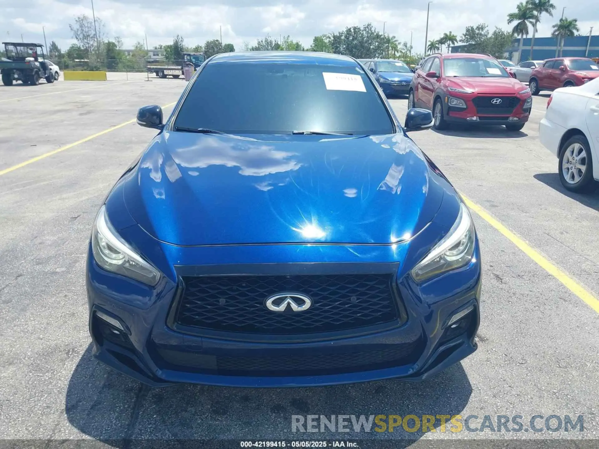 12 Photograph of a damaged car JN1FV7AP7KM760070 INFINITI Q50 2019