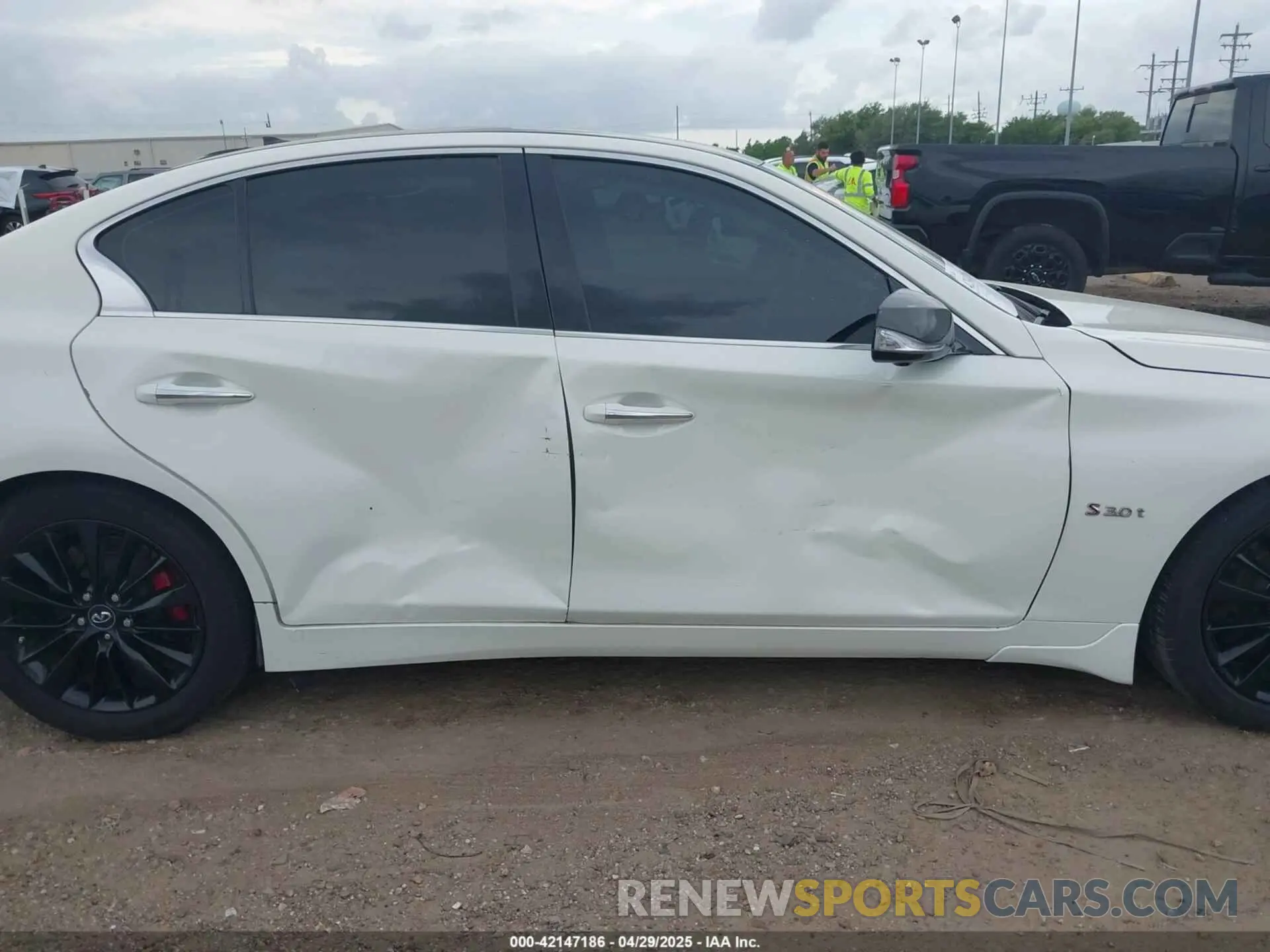 6 Фотография поврежденного автомобиля JN1FV7AP8KM760644 INFINITI Q50 2019