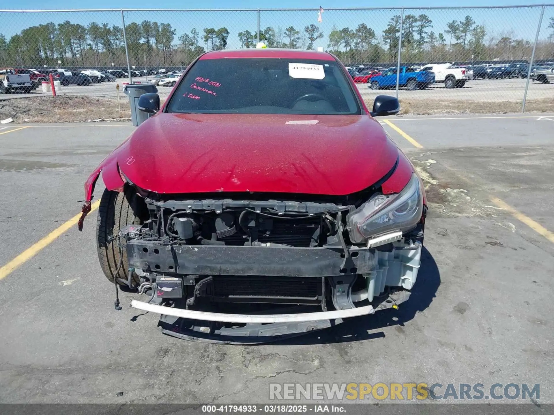 12 Photograph of a damaged car JN1FV7AP8KM760885 INFINITI Q50 2019
