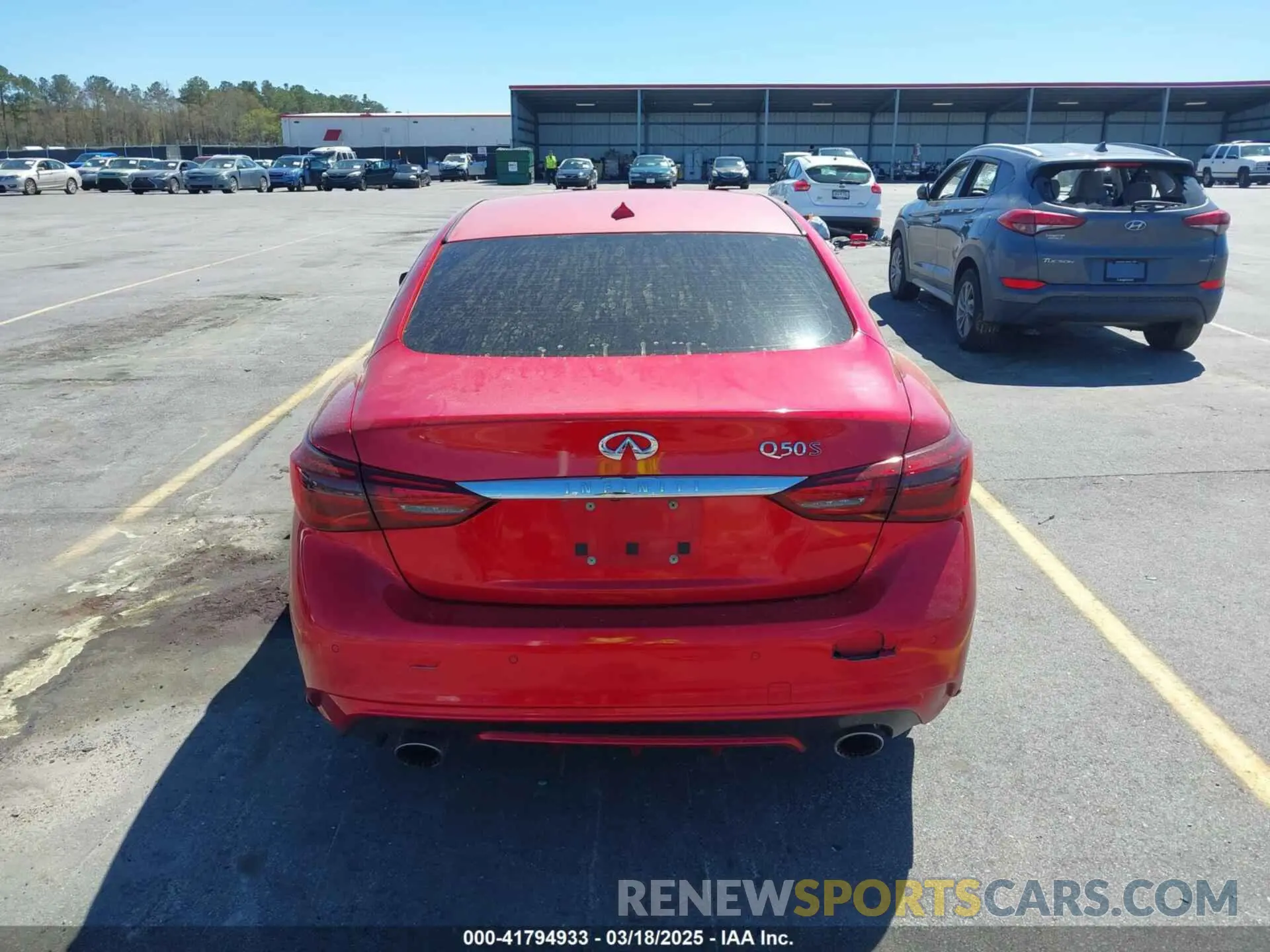16 Photograph of a damaged car JN1FV7AP8KM760885 INFINITI Q50 2019