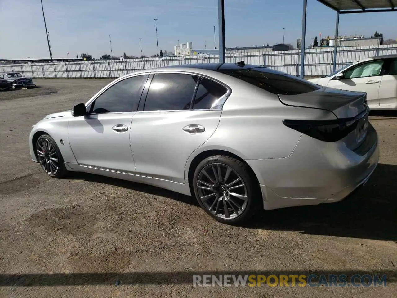 2 Фотография поврежденного автомобиля JN1FV7AP9KM760846 INFINITI Q50 2019