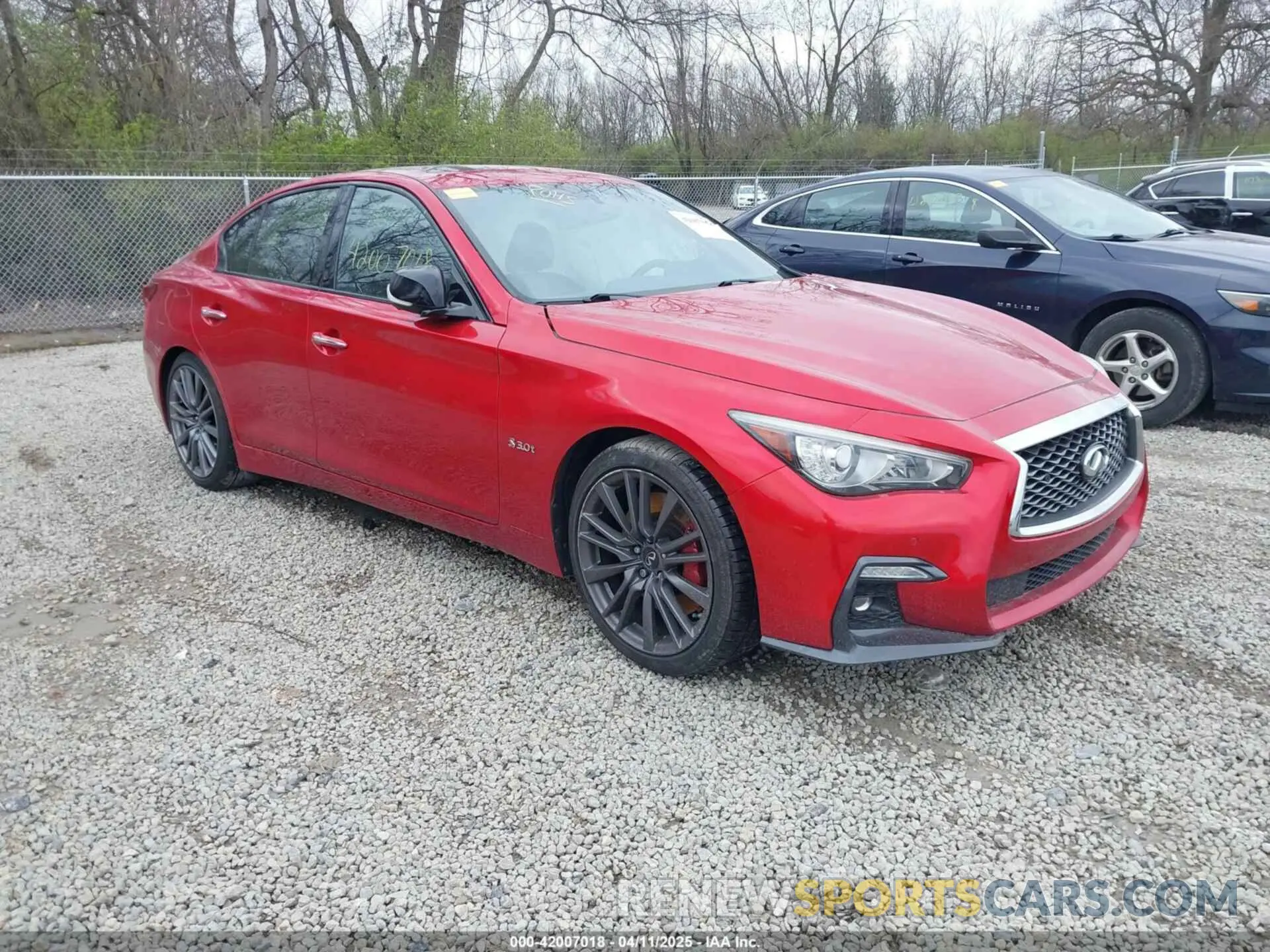 1 Фотография поврежденного автомобиля JN1FV7AR2KM800086 INFINITI Q50 2019