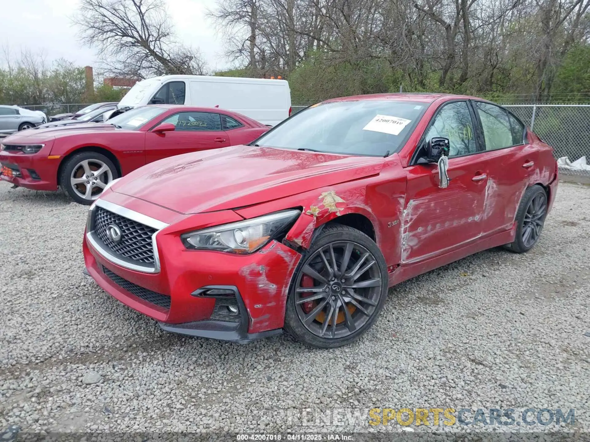 2 Фотография поврежденного автомобиля JN1FV7AR2KM800086 INFINITI Q50 2019