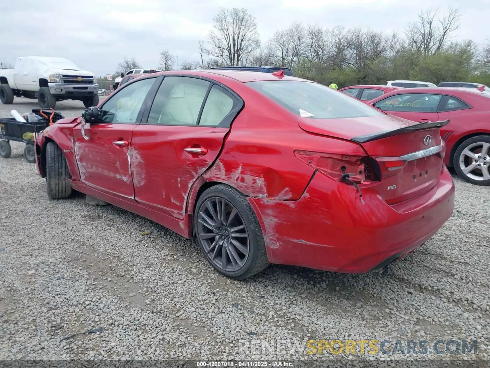 3 Фотография поврежденного автомобиля JN1FV7AR2KM800086 INFINITI Q50 2019