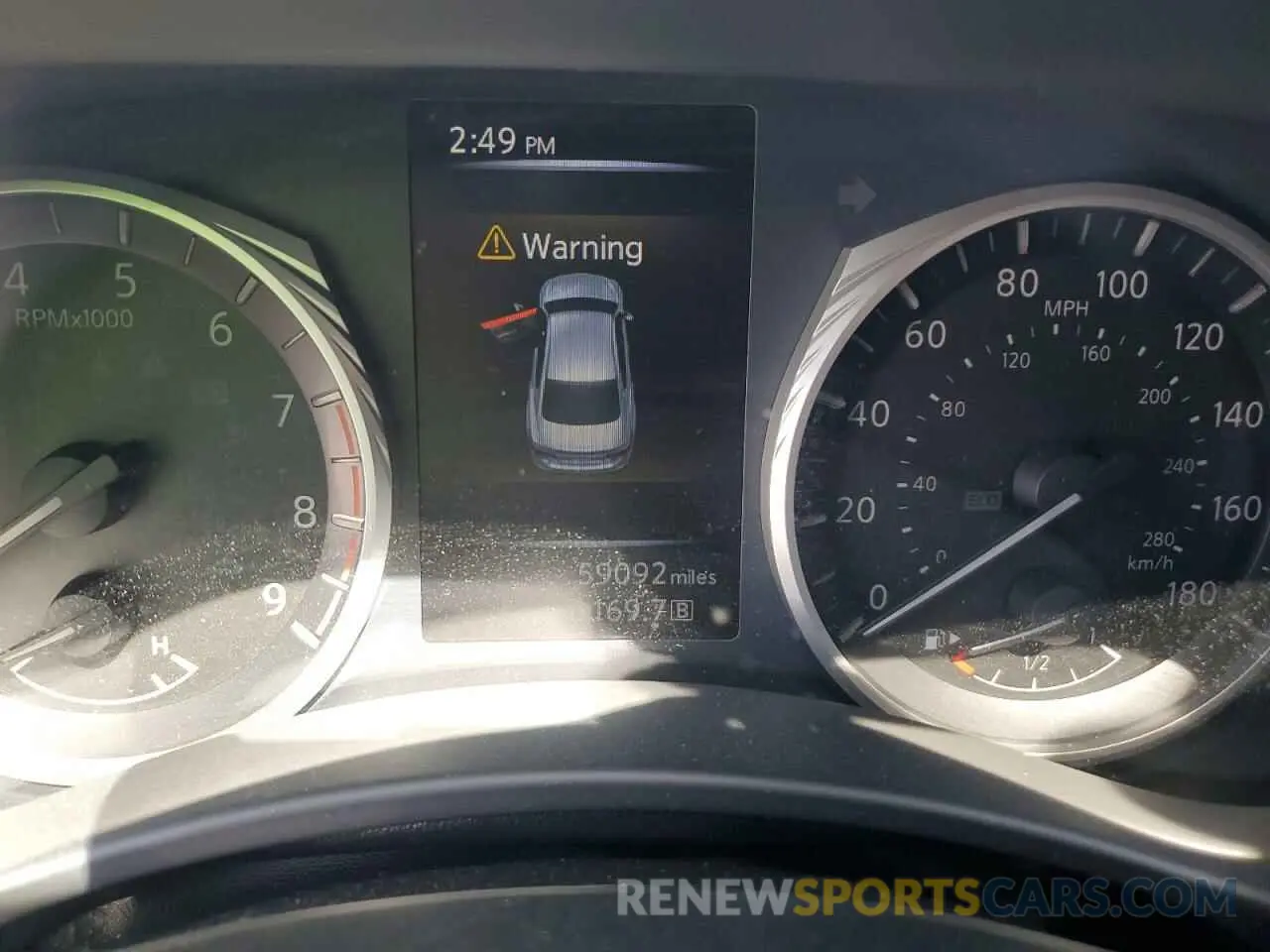9 Фотография поврежденного автомобиля JN1FV7AR4KM800168 INFINITI Q50 2019