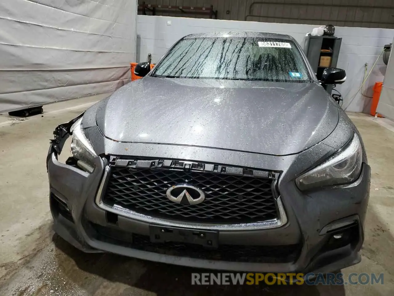 5 Photograph of a damaged car JN1FV7AR4KM830187 INFINITI Q50 2019