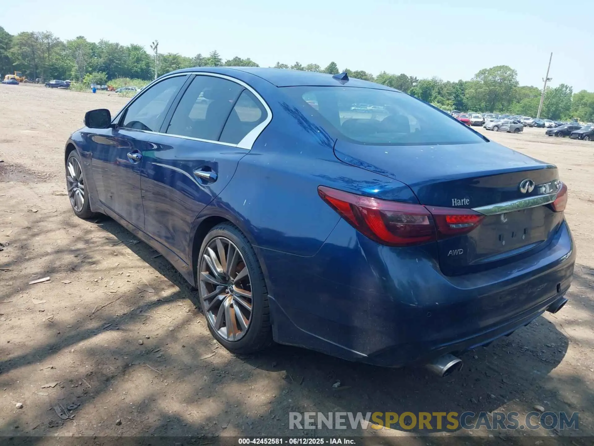 3 Photograph of a damaged car JN1FV7AR9KM800747 INFINITI Q50 2019