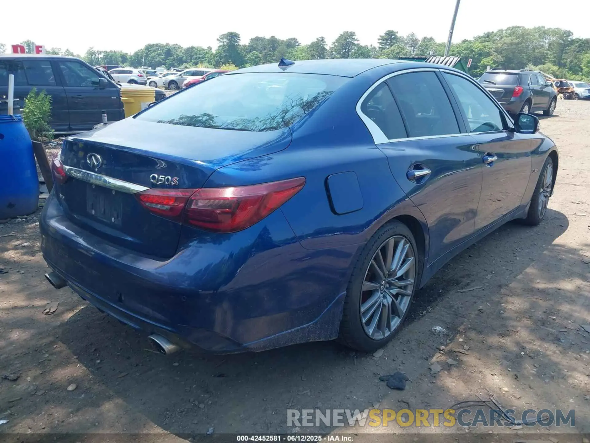 4 Photograph of a damaged car JN1FV7AR9KM800747 INFINITI Q50 2019