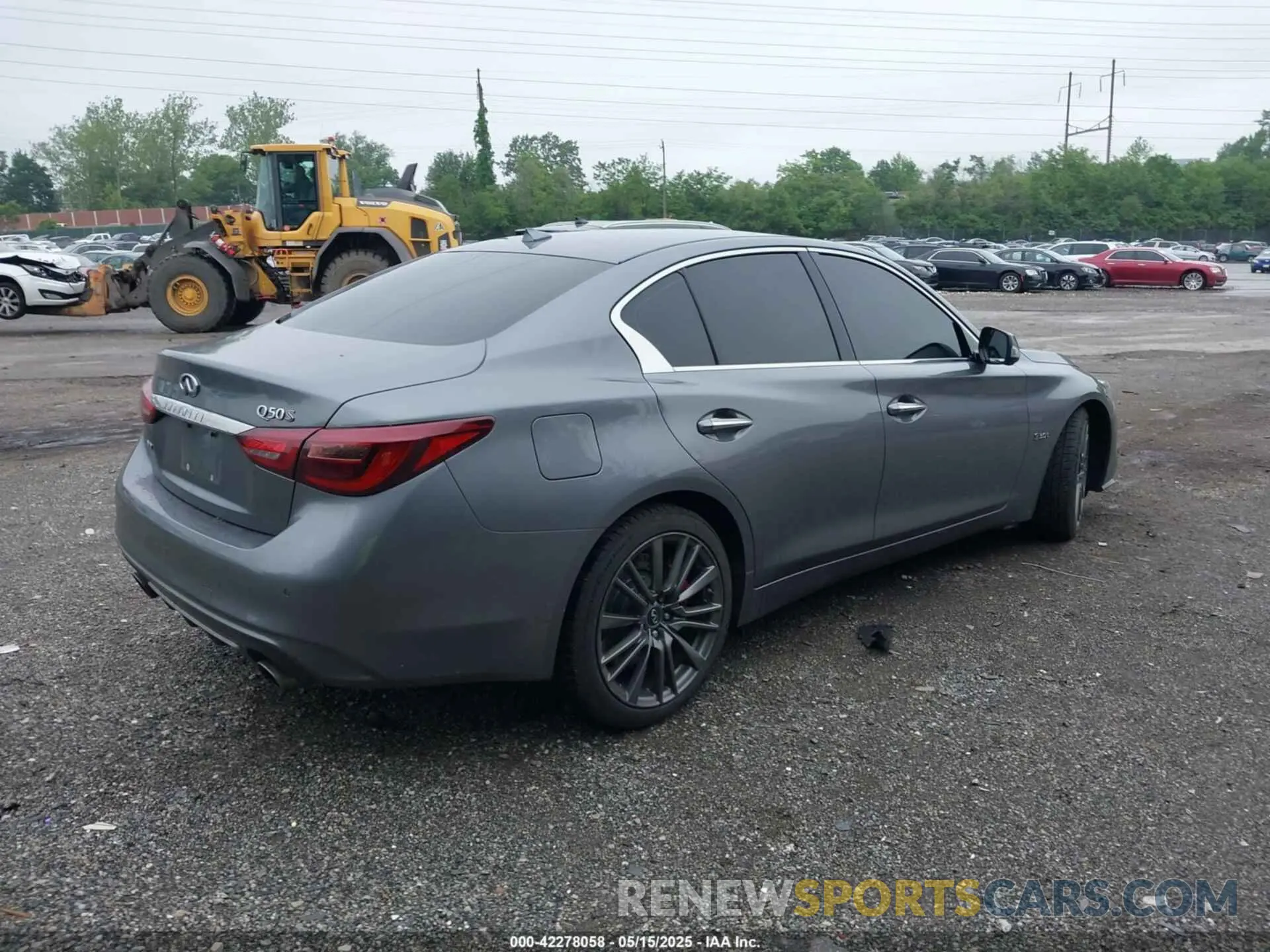 4 Photograph of a damaged car JN1FV7AR9KM800828 INFINITI Q50 2019