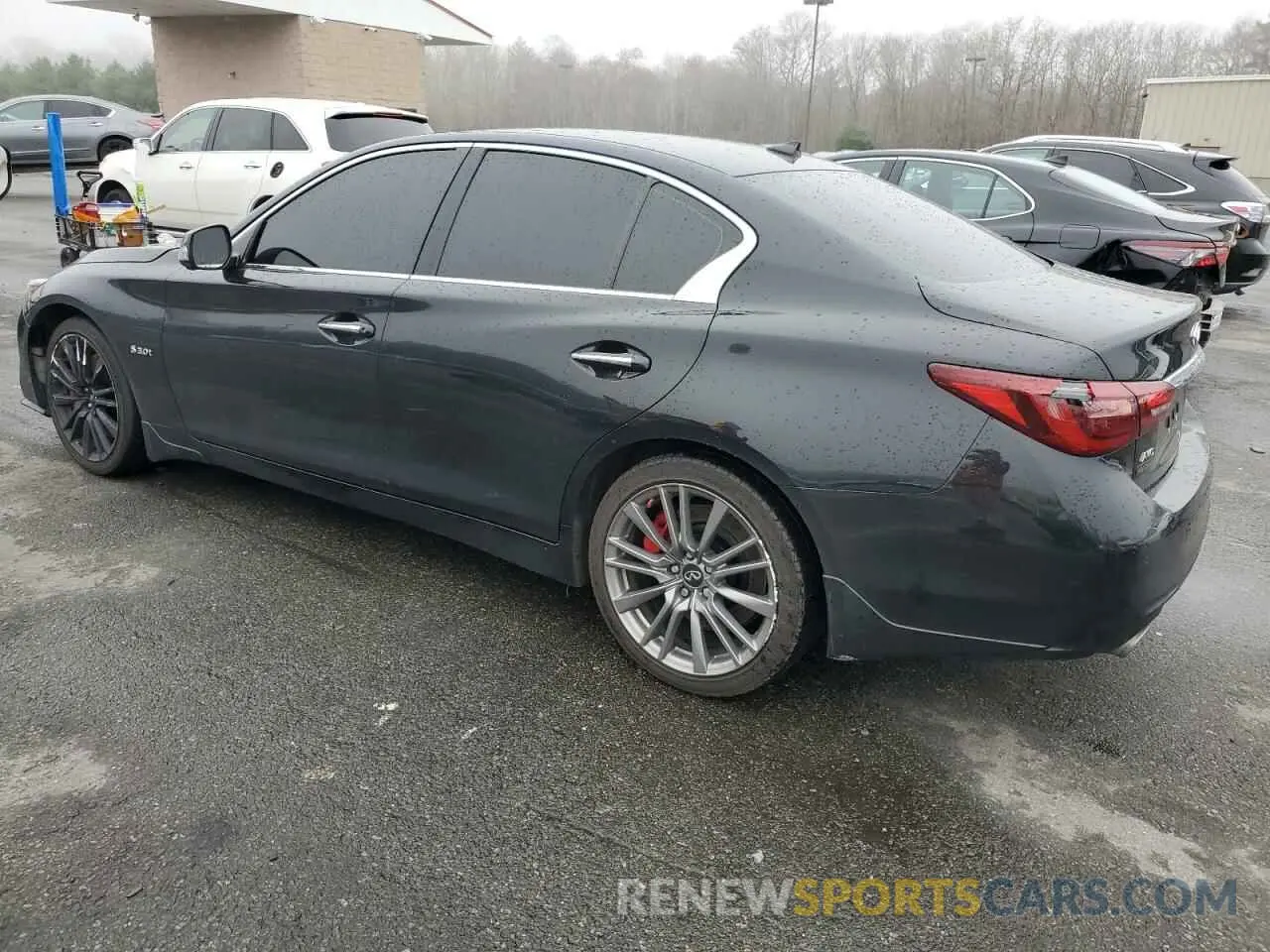 2 Фотография поврежденного автомобиля JN1FV7ARXKM830338 INFINITI Q50 2019