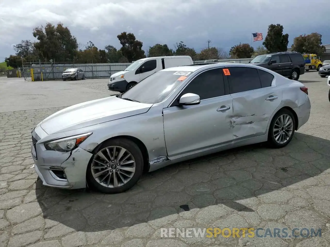 1 Фотография поврежденного автомобиля JN1EV7AP0LM206494 INFINITI Q50 2020
