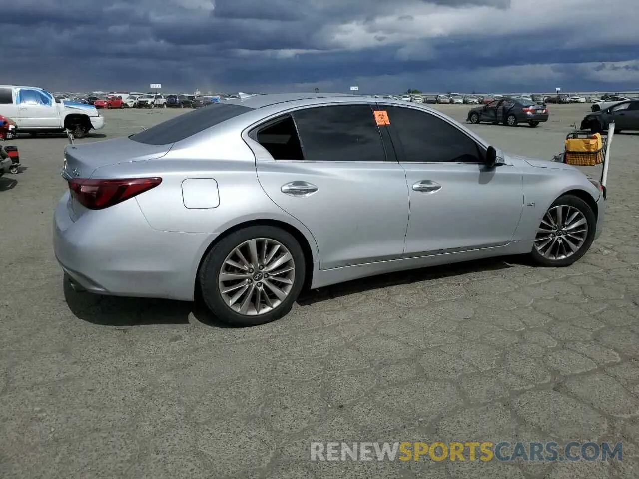 3 Фотография поврежденного автомобиля JN1EV7AP0LM206494 INFINITI Q50 2020
