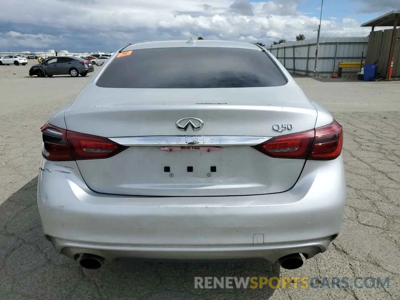 6 Фотография поврежденного автомобиля JN1EV7AP0LM206494 INFINITI Q50 2020