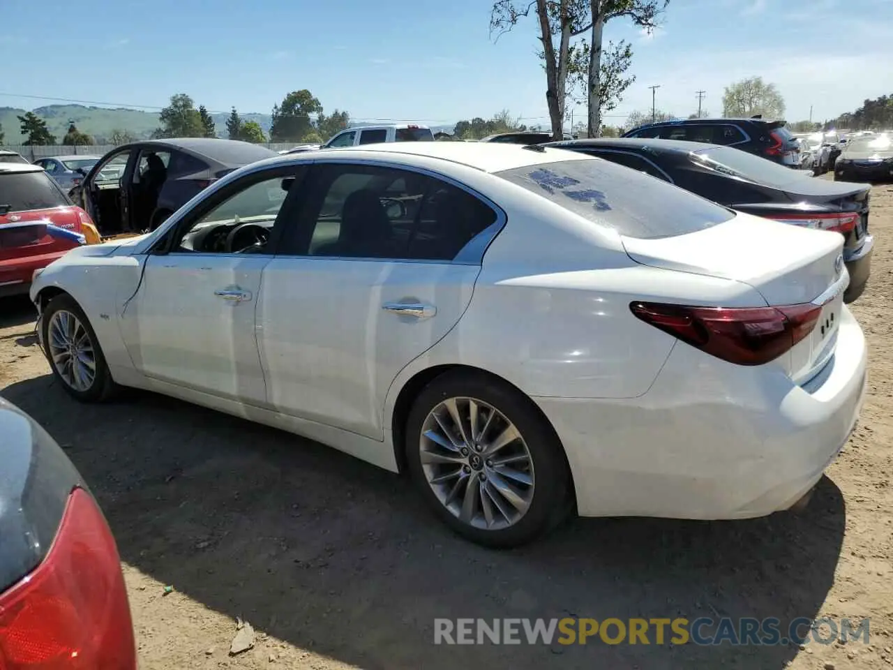 2 Фотография поврежденного автомобиля JN1EV7AP0LM206642 INFINITI Q50 2020