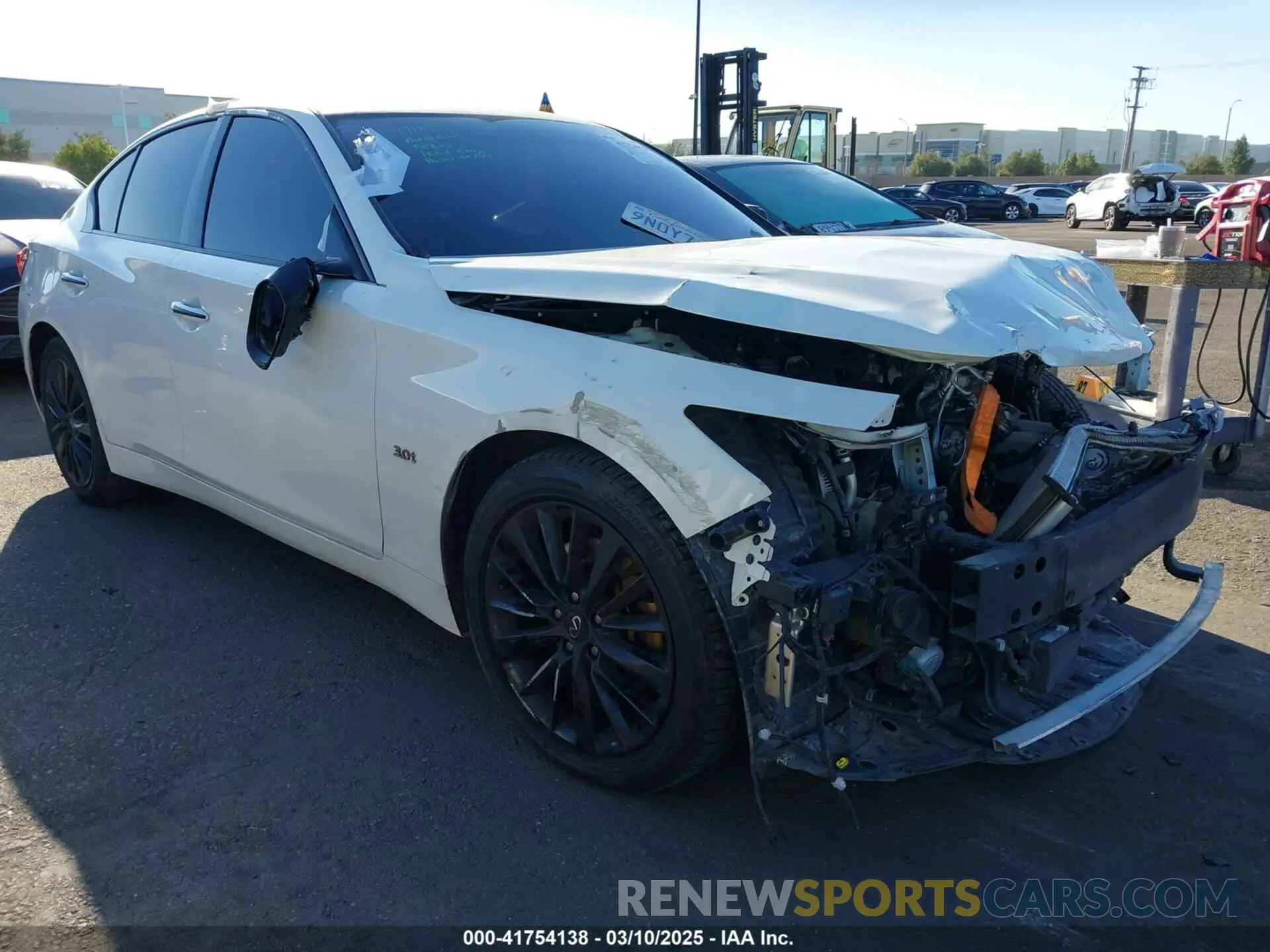 1 Фотография поврежденного автомобиля JN1EV7AP0LM207094 INFINITI Q50 2020