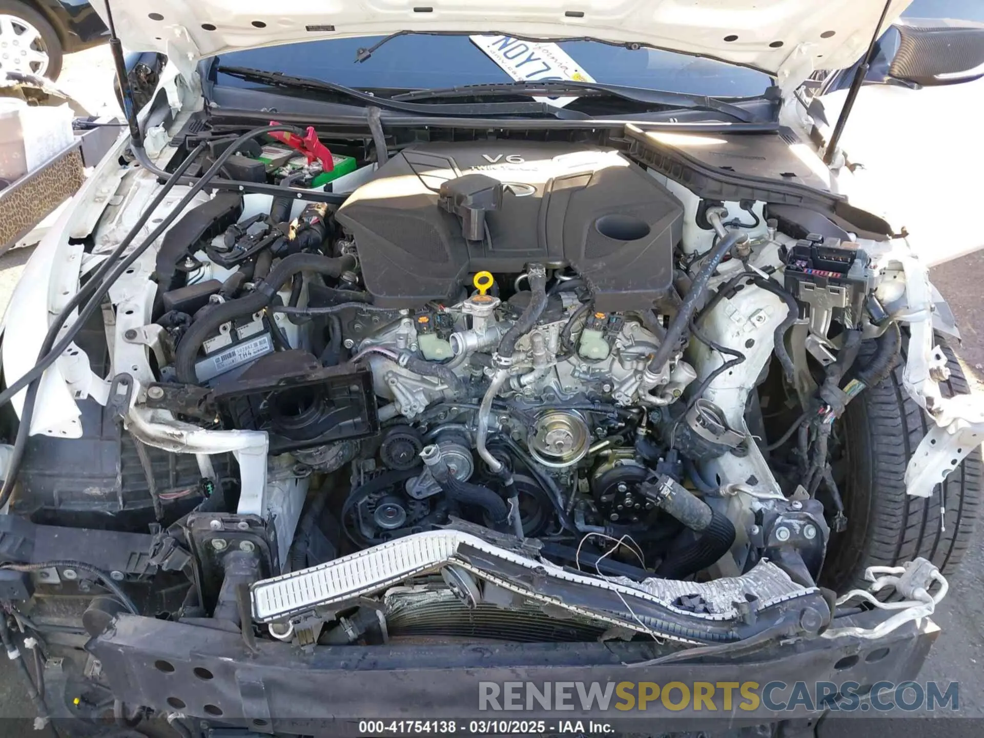 10 Фотография поврежденного автомобиля JN1EV7AP0LM207094 INFINITI Q50 2020