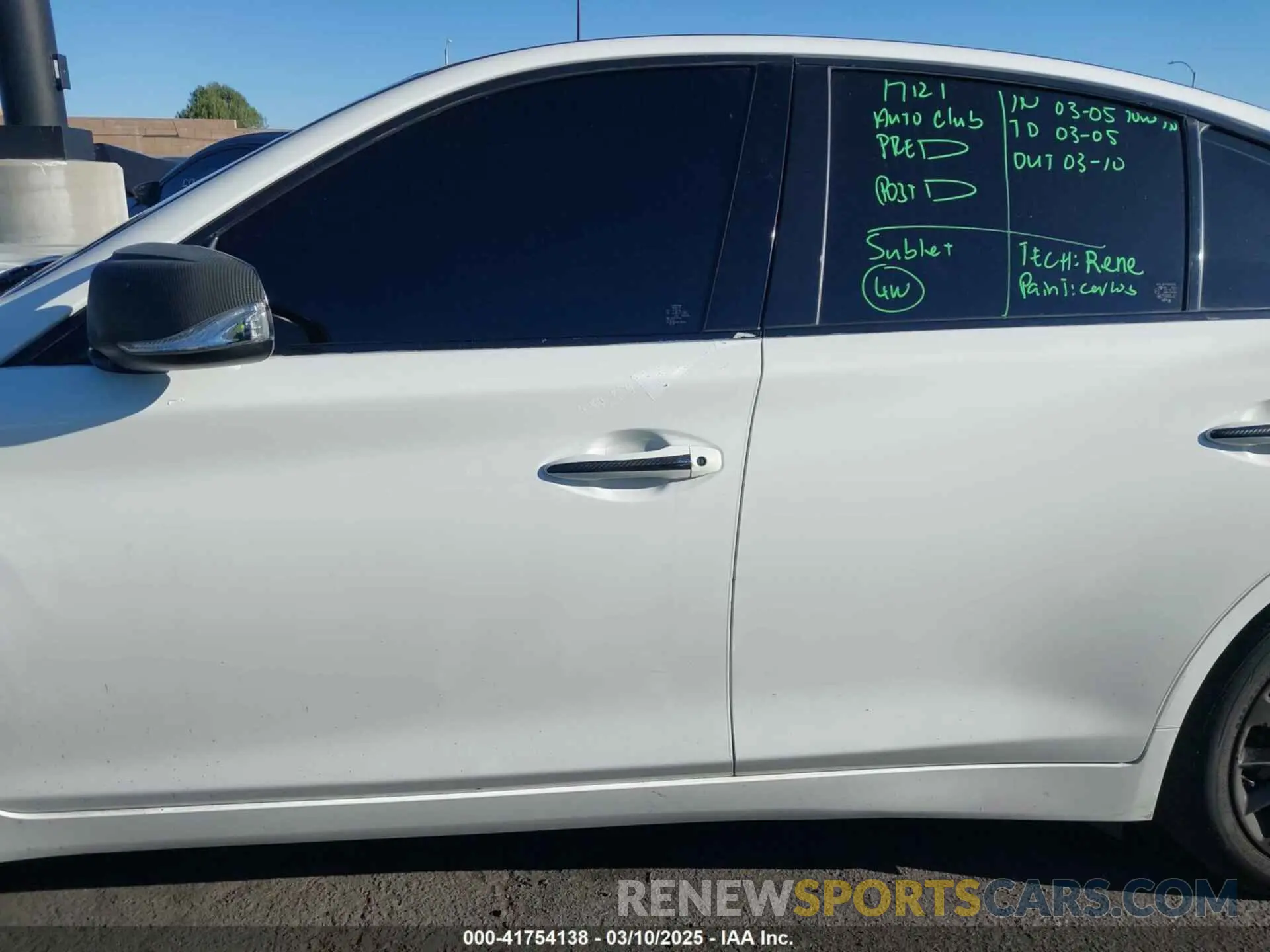 15 Фотография поврежденного автомобиля JN1EV7AP0LM207094 INFINITI Q50 2020