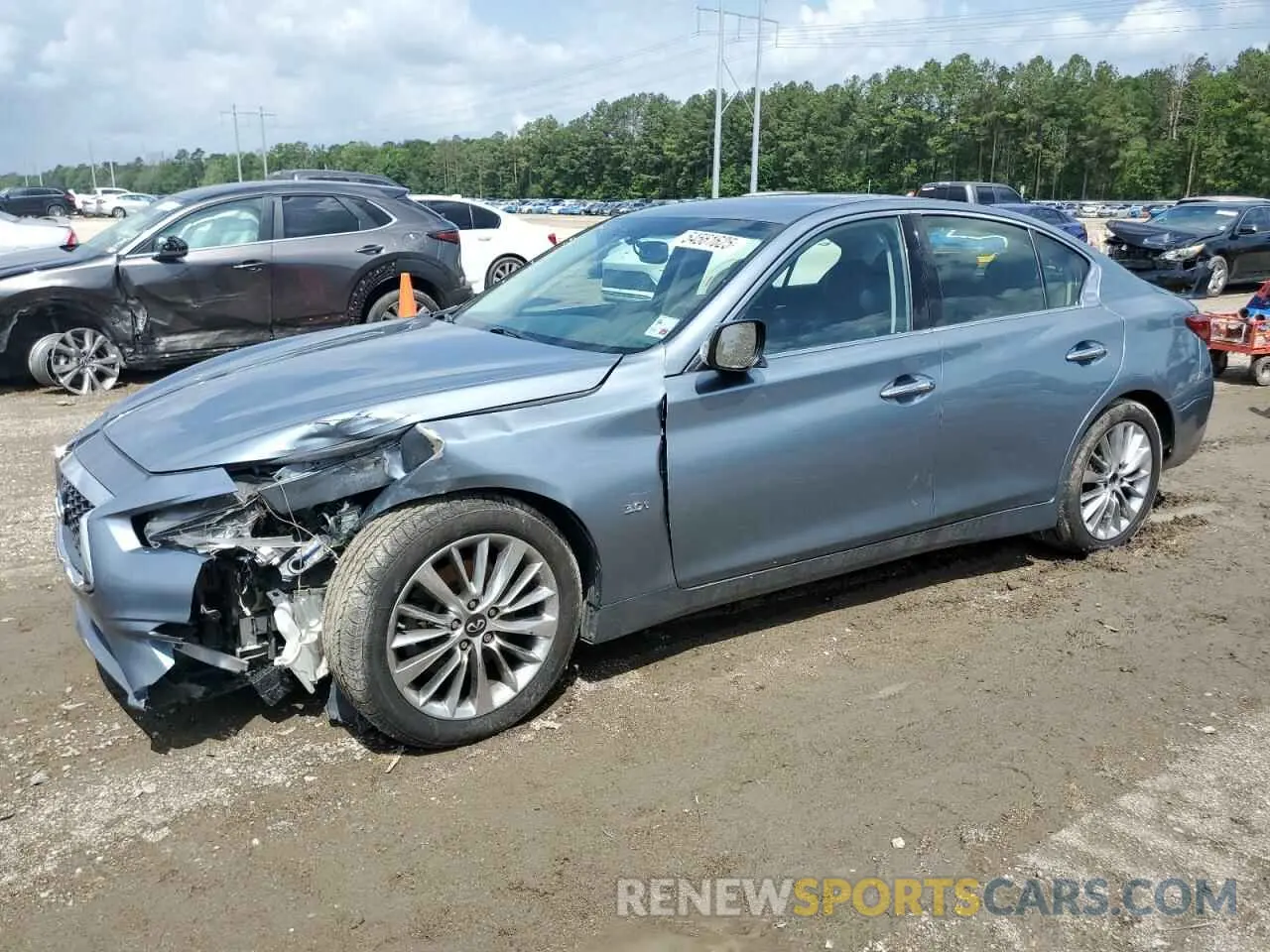 1 Фотография поврежденного автомобиля JN1EV7AP0LM207550 INFINITI Q50 2020