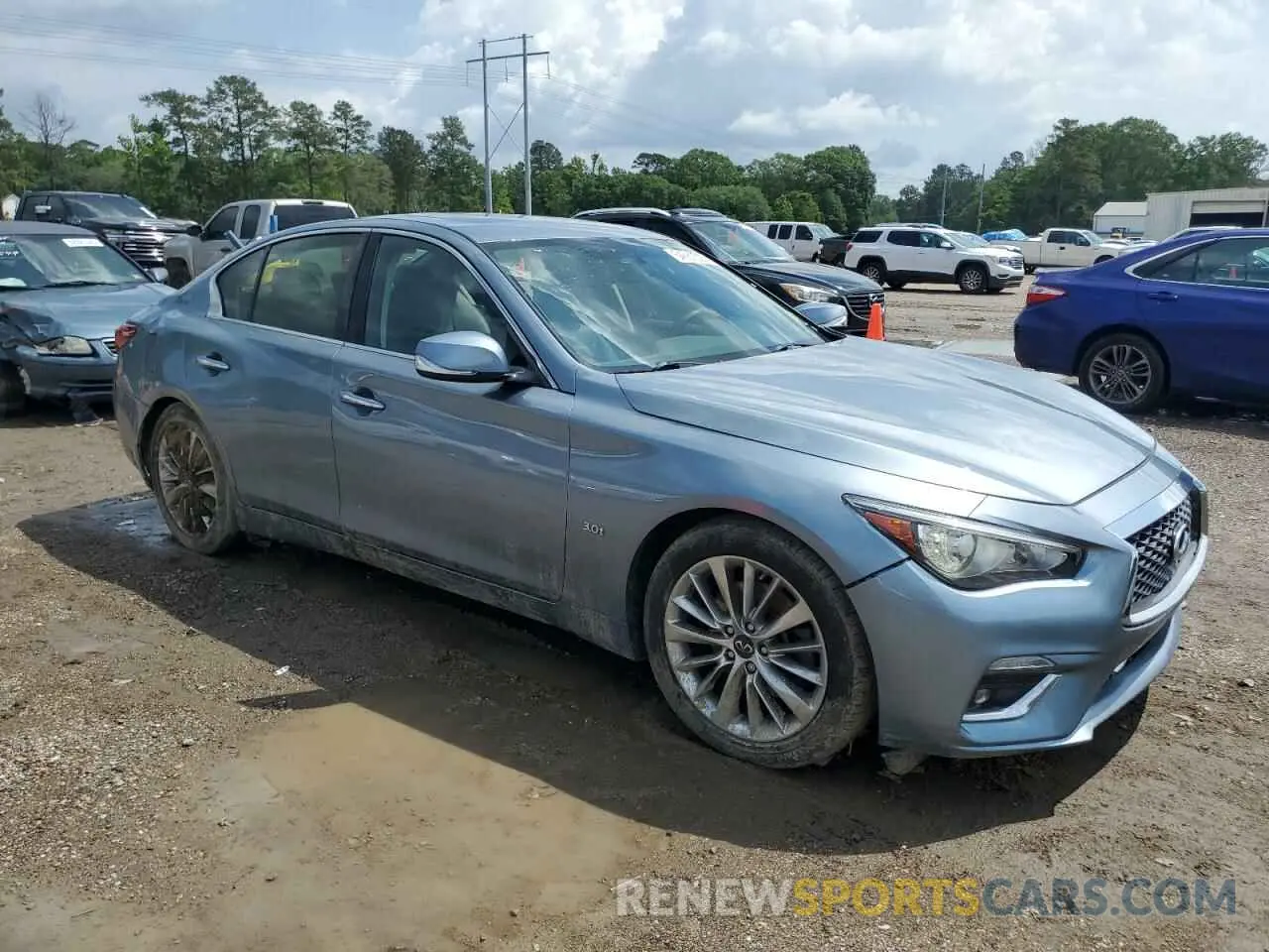 4 Фотография поврежденного автомобиля JN1EV7AP0LM207550 INFINITI Q50 2020