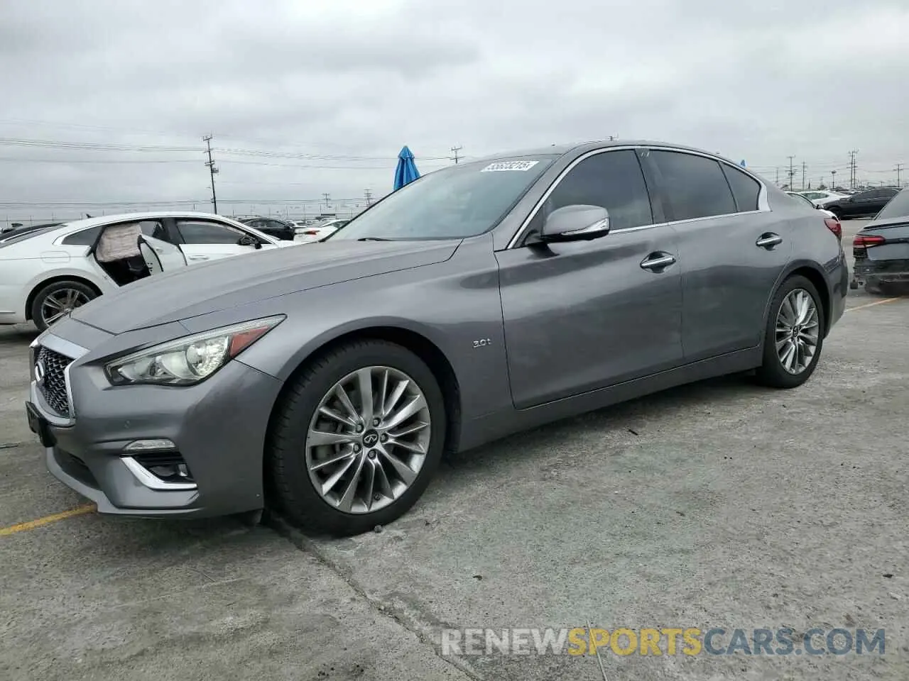 1 Фотография поврежденного автомобиля JN1EV7AP1LM202681 INFINITI Q50 2020