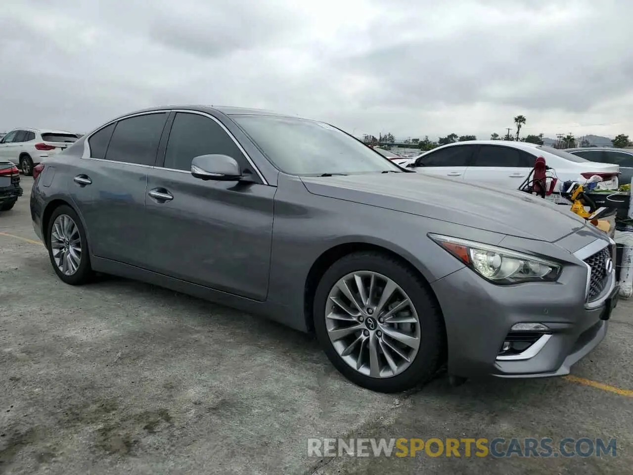 4 Фотография поврежденного автомобиля JN1EV7AP1LM202681 INFINITI Q50 2020