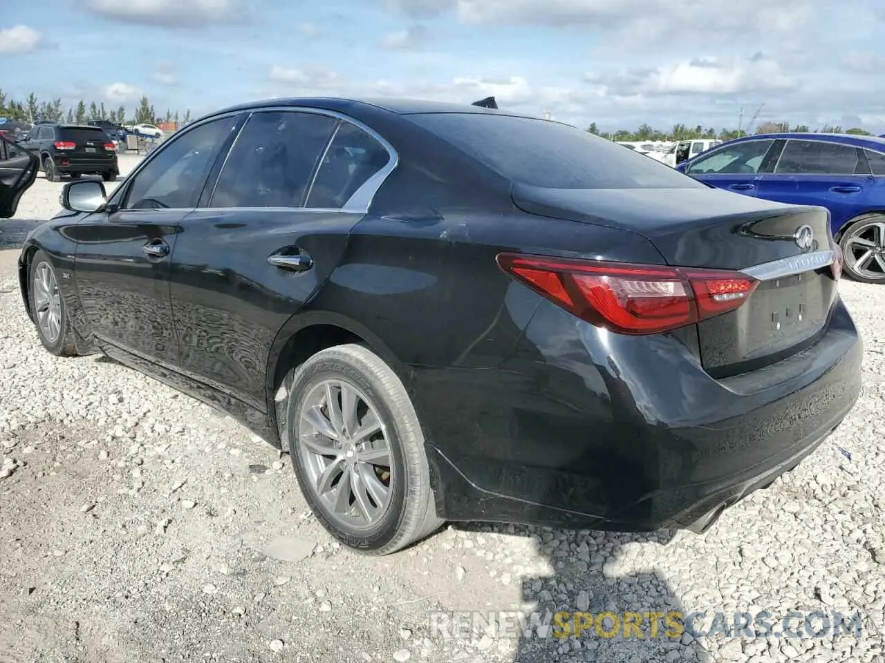 2 Фотография поврежденного автомобиля JN1EV7AP1LM207475 INFINITI Q50 2020