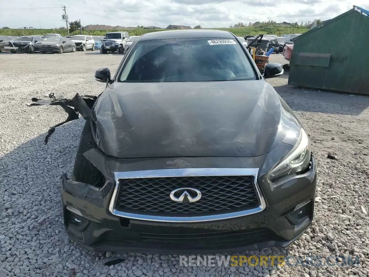 5 Фотография поврежденного автомобиля JN1EV7AP1LM207475 INFINITI Q50 2020
