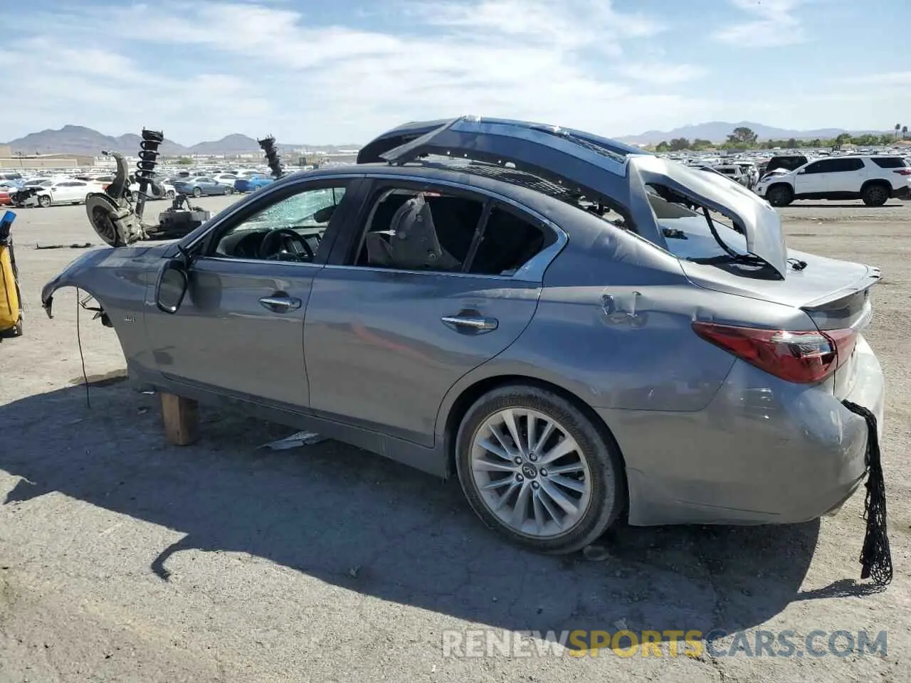 2 Фотография поврежденного автомобиля JN1EV7AP1LM208819 INFINITI Q50 2020