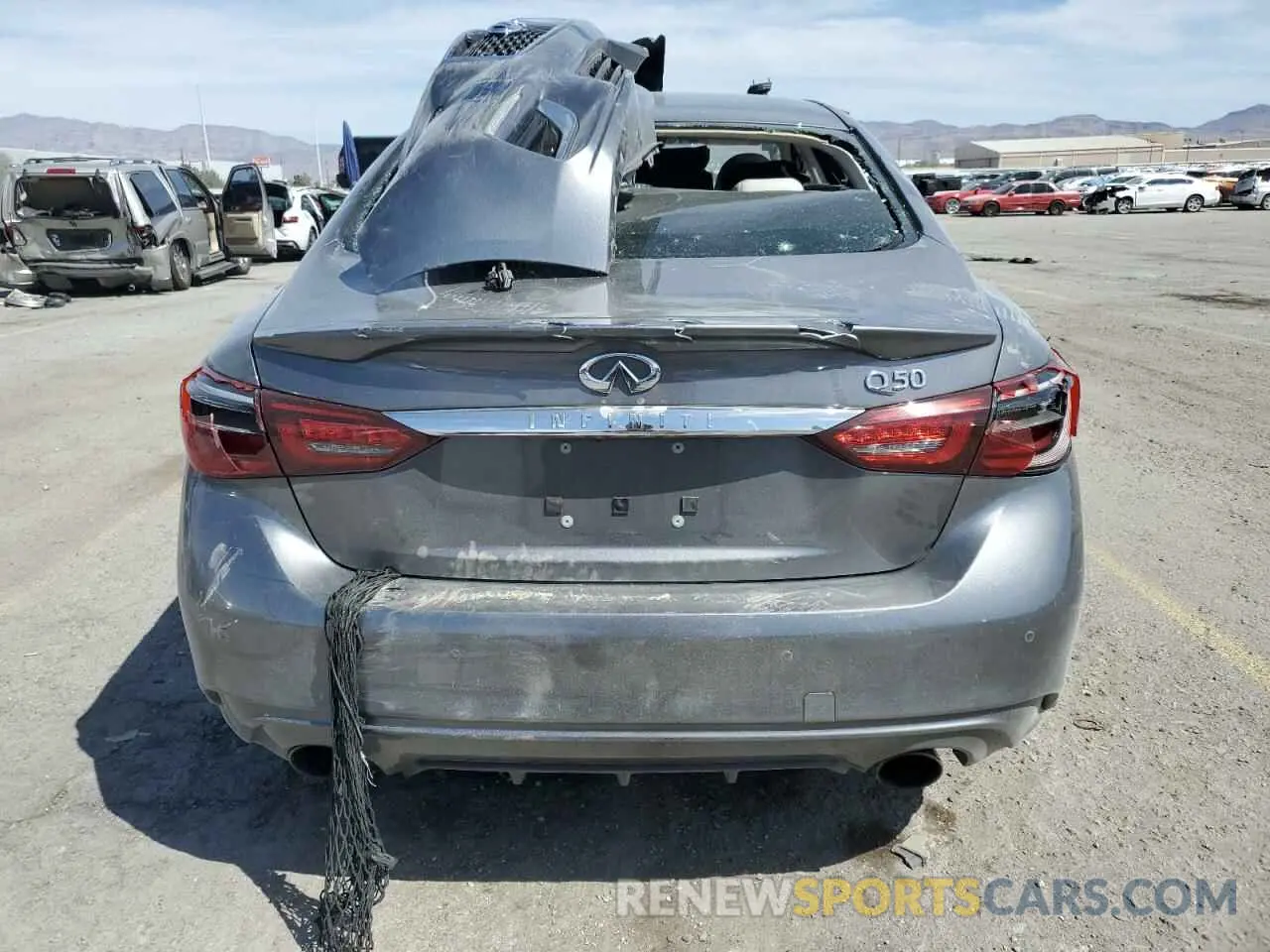 6 Фотография поврежденного автомобиля JN1EV7AP1LM208819 INFINITI Q50 2020