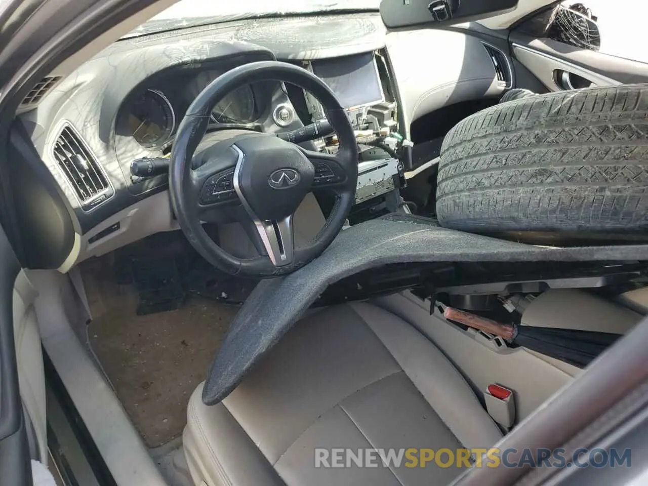8 Фотография поврежденного автомобиля JN1EV7AP1LM208819 INFINITI Q50 2020