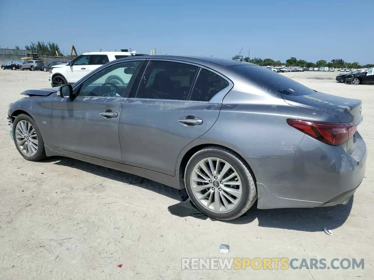 2 Photograph of a damaged car JN1EV7AP2LM203614 INFINITI Q50 2020