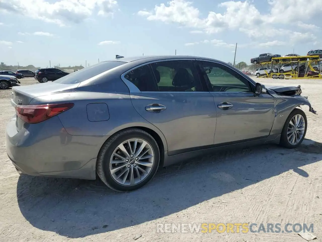3 Photograph of a damaged car JN1EV7AP2LM203614 INFINITI Q50 2020
